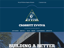 Tablet Screenshot of crossfitevviva.com